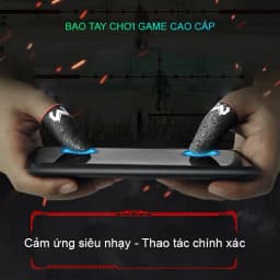 Thumbnail Bao tay chơi game MEMO sợi carbon cao cấp chống mồ hôi ngón tay di chuyển mượt cảm ứng nhạy chơi liên quân PUBG FF ROS 4