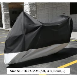 Thumbnail Bạt phủ xe máy chất lượng cao MYT Bạt che xe máy chất liệu vải dù Áo bạt trùm xe chống thấm nước toàn thân 2