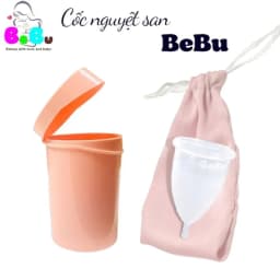 Thumbnail BeBu Cốc nguyệt san Silicon y tế siêu mềm 2