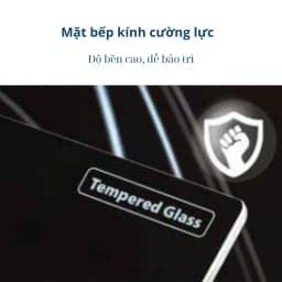 Thumbnail Bếp Gas Âm Whirlpool 90cm 3B Mặt Kính AKC930C/BLV - Bảo hành 2 năm 1