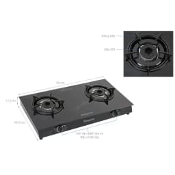 Thumbnail Bếp gas đôi dương kính Kangaroo KG8G1C/KG8G1A - giao mẫu nhẫu nhiên 4