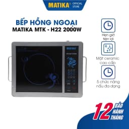 Thumbnail Bếp Hồng Ngoại Đơn MATIKA Công Suất 2000W MTK-H22 2