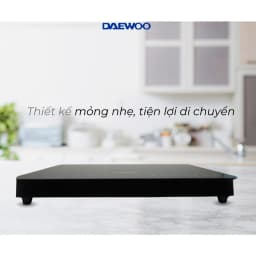 Thumbnail Bếp Đôi Điện Từ Hồng Ngoại Daewoo DWHB-3801C, mặt kính pha lê bóng 3800W 4