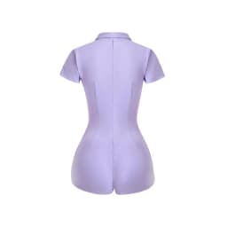 Thumbnail Bestie Buttons Front Playsuit - Jumpsuit thun tay ngắn nút gài trước ngực 3