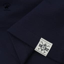 Thumbnail Beverly Hills Polo Club - Áo polo Ngắn tay Nam Regular Fit Navy Trơn -  BHPC PMRSS24TL009 3
