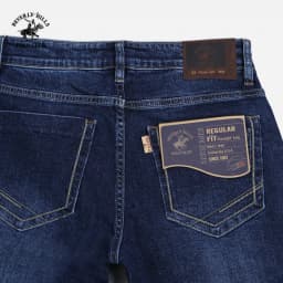 Thumbnail Beverly Hills Polo Club -Quần dài Nam Regular Fit CVC Spandex Xanh vừa BL- JMRLW23V006 2