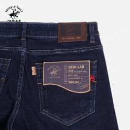 Thumbnail Beverly Hills Polo Club - Quần dài Quần dài Nam Regular Fit cotton DBL DARK BLUE- JMRLW23V003 3