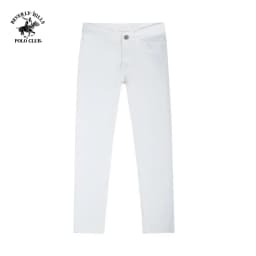 Thumbnail Beverly Hills Polo Club-Quần dài Nam Slim Fit Trắng Trơn-QKMSLW23V001 1