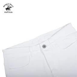 Thumbnail Beverly Hills Polo Club-Quần dài Nam Slim Fit Trắng Trơn-QKMSLW23V001 2