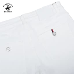 Thumbnail Beverly Hills Polo Club-Quần dài Nam Slim Fit Trắng Trơn-QKMSLW23V001 3