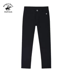 Thumbnail Beverly Hills Polo Club-Quần dài Nam Slim Fit Đen Trơn-QKMSLW23V004 1