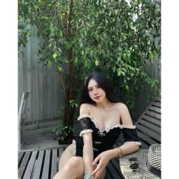 Thumbnail BiKINi liền thân phối viền bèo đính nơ 3
