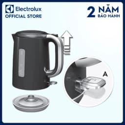 Thumbnail Bình đun nước siêu tốc Electrolux 1.7L EasySense EEK3505, tự ngắt điện an toàn 1