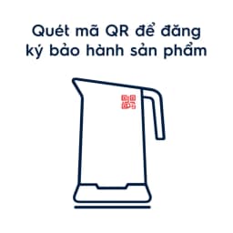Thumbnail Bình đun nước siêu tốc Electrolux 1.7L EasySense EEK3505, tự ngắt điện an toàn 3