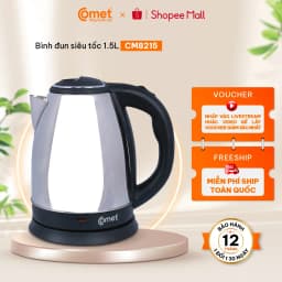 Thumbnail Bình đun siêu tốc 1,5L COMET - CM8215 1