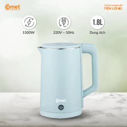 Thumbnail Bình đun siêu tốc 2 lớp 1.8L cách điện cách nhiệt CM8226 3