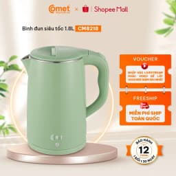 Thumbnail Bình đun siêu tốc inox 304 1.8L COMET - CM8218 1
