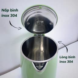 Thumbnail Bình đun siêu tốc inox 304 1.8L COMET - CM8218 3
