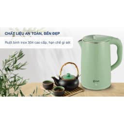 Thumbnail Bình đun siêu tốc inox 304 1.8L COMET - CM8218 4