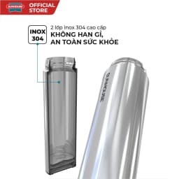 Thumbnail Bình giữ nhiệt Inox 304 SUNHOUSE 450ml KS-TU450I 3