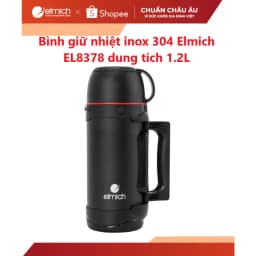 Thumbnail Bình giữ nhiệt inox 304 Elmich EL8378/79 dung tích 1.2L/1.9L 2