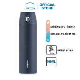 Thumbnail Bình giữ nhiệt Lock&Lock Feather Light One Touch 500ml LHC3257 (4 màu) 3