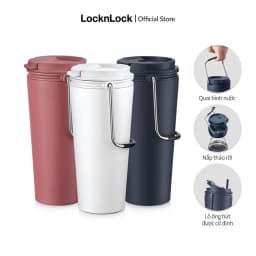 Thumbnail Bình giữ nhiệt Lock&Lock Bucket Tumbler 540ml LHC4269 (3 màu) thép không gỉ, quai gập 1