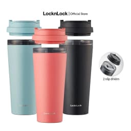 Thumbnail Bình giữ nhiệt Lock&Lock có 2 nắp thay thế New Clip Tumbler 540ml LHC4279 (3 màu) 2