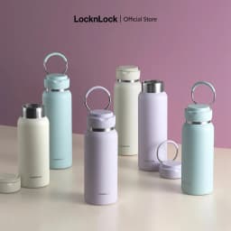 Thumbnail Bình giữ nhiệt Lock&Lock Sling Ring Tumbler 650ml - 800ml - Màu mint, tím nhạt, ngà LHC4321-22 1