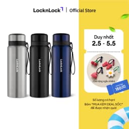 Thumbnail Bình Giữ Nhiệt Thép Không Gỉ có dây treo Lock&Lock Vacuum Bottle (800ml) LHC6180 1