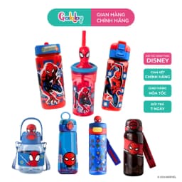 Thumbnail Bình Nước Nhựa Tritan Disney Hình Nhân Vật Siêu Anh Hùng Marvel Cho Bé 1