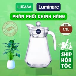 Thumbnail Bình Nước Thủy Tinh Luminarc Arc 1.3L - L2662 | Phân Phối Chính Hãng 1