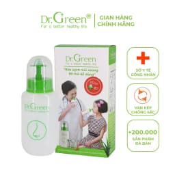 Thumbnail Bình rửa mũi Dr.Green chính hãng | Đầu rửa silicon | Kèm 10 gói muối biển | hỗ trợ viêm mũi xoang 1
