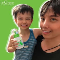 Thumbnail Bình rửa mũi Dr.Green Kids ( Combo khuyến mãi 1 bình + 60 gói muối cho bé) 4