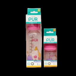 Thumbnail Bình sữa cổ thường thân thon Feeding 250ml, có sẵn 1 núm size M trong bình 1