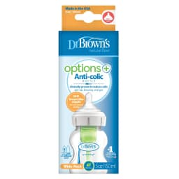 Thumbnail Bình sữa Dr.Brown’ cổ rộng 150ml và 270ml nhựa pp options plus 4