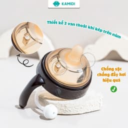 Thumbnail Bình Sữa Kamidi Chất Liệu PPSU Họa Tiết Galaxy Dung Tích 210ml/300ml 4