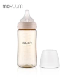 Thumbnail Bình sữa MOYUUM nhựa PPSU 270ml núm ty 2-5m (1 bình) - MY-BS270 1