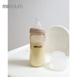 Thumbnail Bình sữa MOYUUM nhựa PPSU 270ml núm ty 2-5m (1 bình) - MY-BS270 2