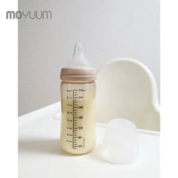 Thumbnail Bình sữa MOYUUM nhựa PPSU 270ml núm ty 2-5m (1 bình) - MY-BS270 3