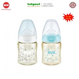 Thumbnail Bình sữa Nuk Premium Choice+ nhựa PPSU 150ml núm ti S1-M 1