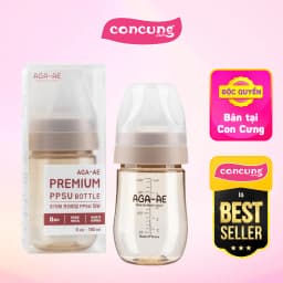 Thumbnail Bình sữa PPSU Aga-ae 180ml (Beige) 1
