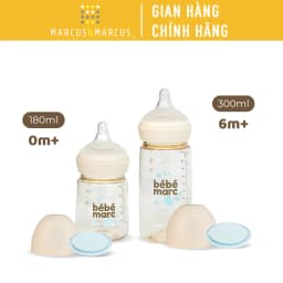 Thumbnail Bình Sữa PPSU Kháng Khuẩn bébémarc  – An Toàn Tự Nhiên (Size 180ml, 300ml) 1