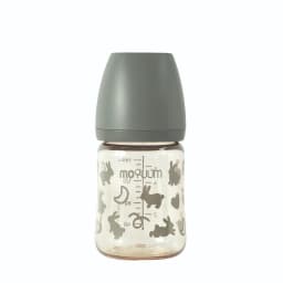 Thumbnail Bình sữa PPSU Moyuum - Thỏ đen - 170ml - Kèm núm 1 2
