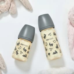 Thumbnail Bình sữa PPSU Moyuum - Thỏ đen - 170ml - Kèm núm 1 4