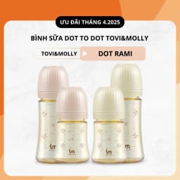 Thumbnail BÌNH SỮA TOVI AND MOLLY PPSU DOT RAMI - PHIÊN BẢN SÓC 180ml/280ml 1