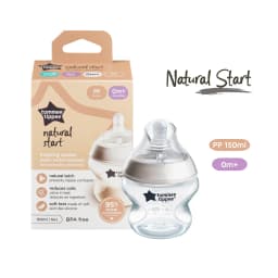 Thumbnail Bình Sữa Ty Siêu Mềm Tự Nhiên Tommee Tippee Natural Start 150ml, Núm Ty Của Bình 0-3 Tháng 1