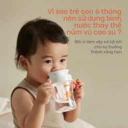 Thumbnail Bình Tập Uống Cho Trẻ Yoboo Yb-0034 Dung Tích 210ml Có Quai Cầm Chất Liệu Titan - Hàng Chính Hãng 1