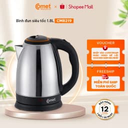 Thumbnail Bình đun siêu tốc 1.8L COMET - CM8219 1