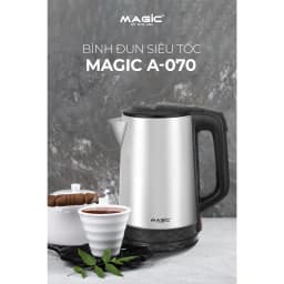 Thumbnail Bình đun siêu tốc inox 304 Magic A-070, dung tích 1.8L, công suất 1500W, bảo hành 12 tháng 1